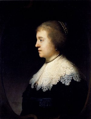 Rembrandt - Portrait Of Amalia van Solms