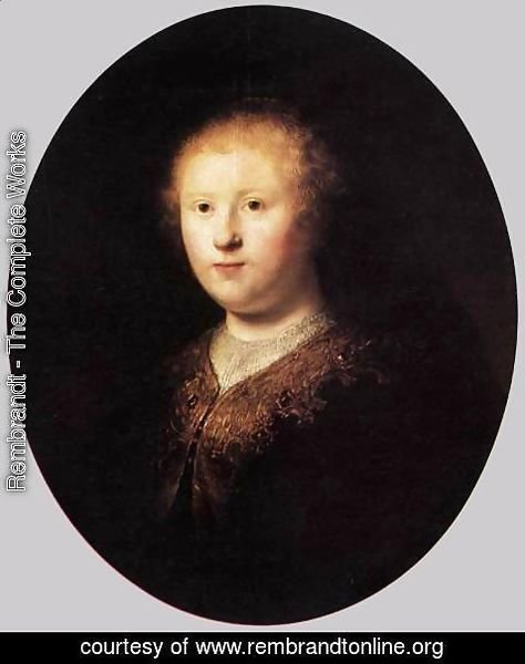 Rembrandt - Portrait of a Young Woman