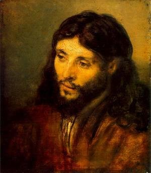 Rembrandt - Young Jew as Christ c. 1656