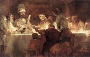 Rembrandt - The Conspiration of the Bataves 1661-62