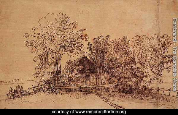 Cottage Among Trees 1650-51
