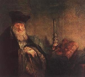 Old Rabbi (detail) 1642