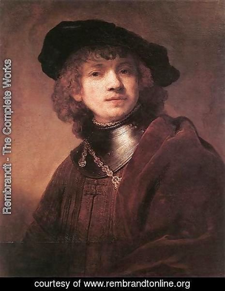 Rembrandt - Self Portrait as a Young Man 1634