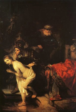 Rembrandt - Susanna and the Elders (detail) 1647