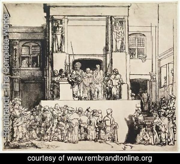 Rembrandt - Christ Presented to the People