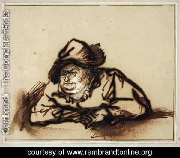 Rembrandt - Portrait of Willem Bartholsz. Ruyter