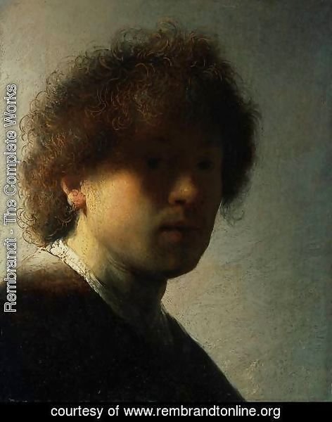 Rembrandt - Self Portrait at an Early Age