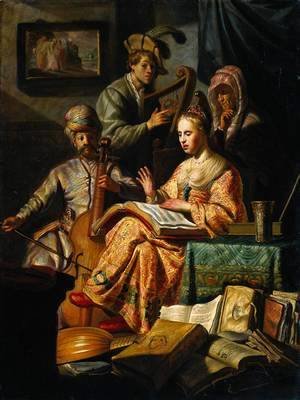Rembrandt - Musical Allegory