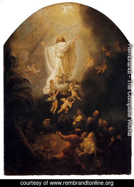 Rembrandt - The Ascension Of Christ