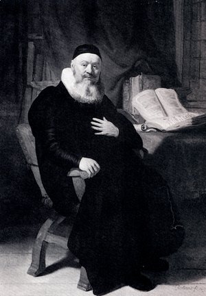 Rembrandt - Portrait Of Johannes Elison