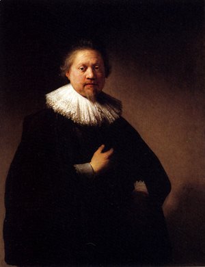 Rembrandt - Portrait Of A Man