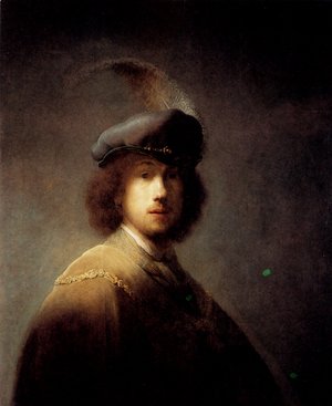 Self-portrait In A Plumed Hat