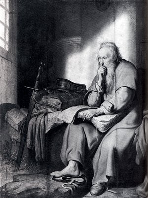 Rembrandt - St. Paul In Prison