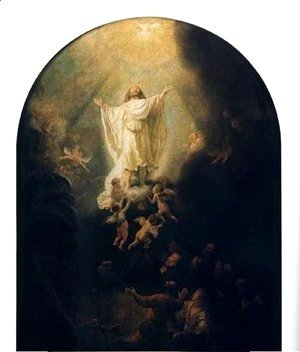 Rembrandt - L'Ascension,munich 1636