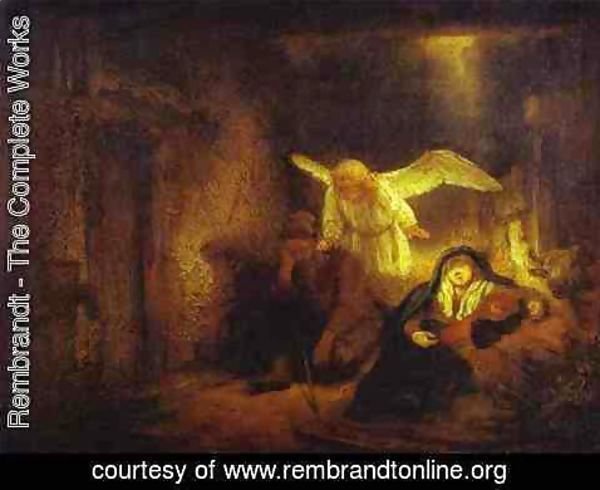 Rembrandt - St. Joseph's Dream