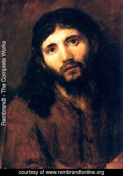 Rembrandt - Tete De Christ,detroit 1655