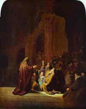 Rembrandt - The Presentation of Jesus in the Temple
