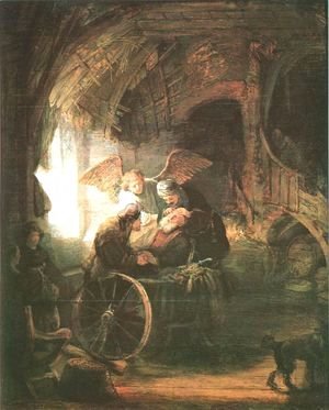 Rembrandt - Tobias Returns Sight to His Father