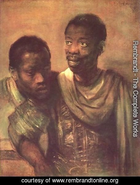 Rembrandt - Two Negroes