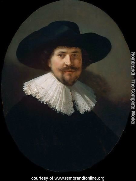 Portrait of a Man in a Black Hat