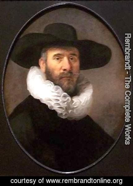 Rembrandt - Portrait of Dirck Pesser