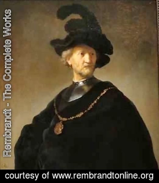 Rembrandt - Old Man with a Gold Chain