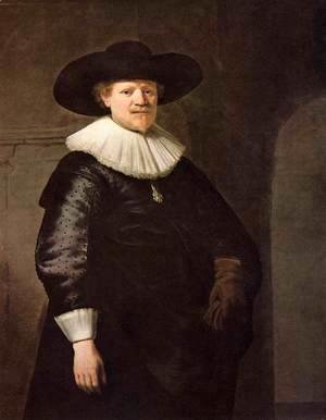 Rembrandt - Portrait of the Writer Jan Hermansz. Krul