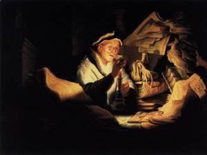 Rembrandt - Parable of the Rich Man 2