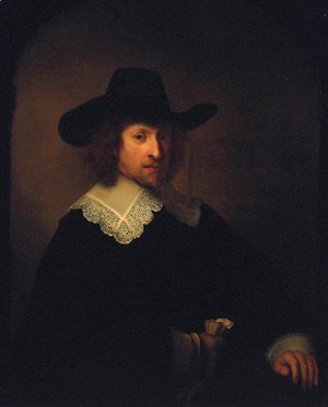 Rembrandt - Portrait of Nicolaes van Bambeeck, half-length
