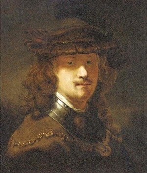 Portrait of Rembrandt, half-length
