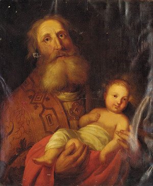 Rembrandt - Joseph and the Christ Child