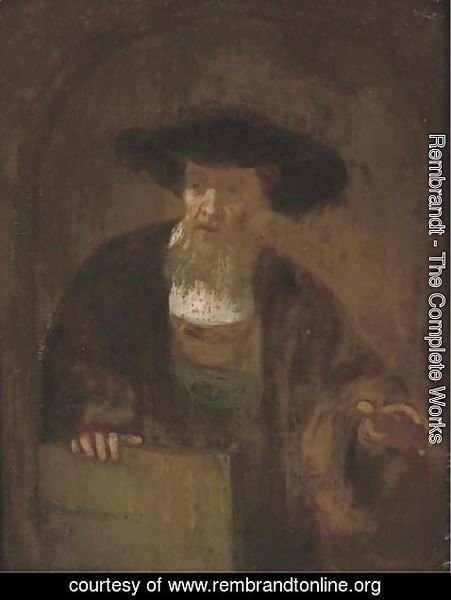 Rembrandt - Portrait of an old man 4
