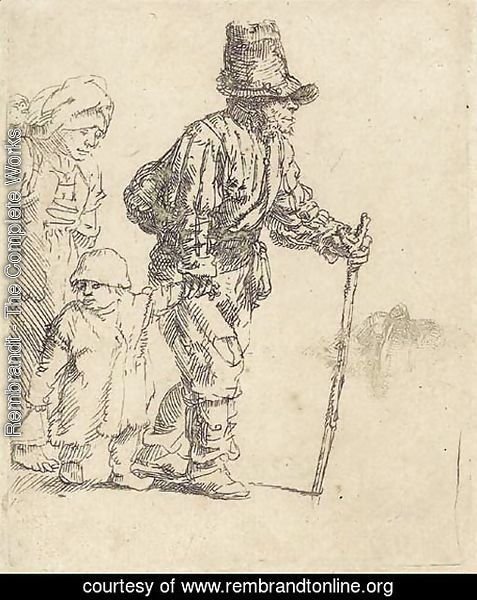 A Peasant Family on the Tramp