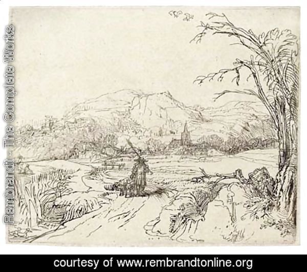 Landscape with a Sportsman and Dog