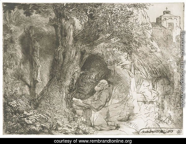 Saint Francis beneath a Tree praying