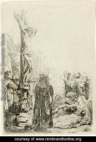 Rembrandt - The Crucifixion Small Plate