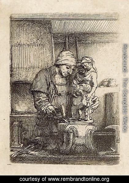 Rembrandt - The Goldsmith