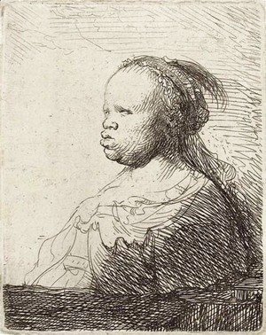 Rembrandt - The White Negress