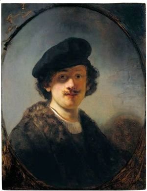 Rembrandt - Self-Portrait With Shaded Eyes