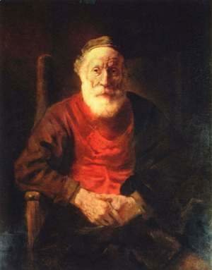 Old man in the armchair