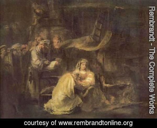 Rembrandt - Circumcision of Christ