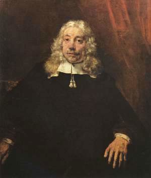Rembrandt - Portrait of a blond man