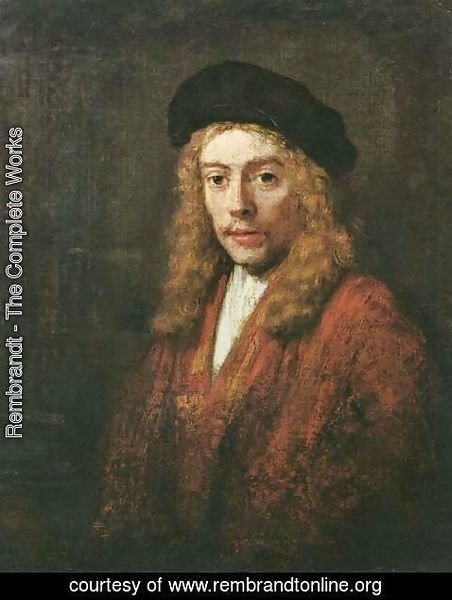 Rembrandt - Portrait of a younger man (Titus)