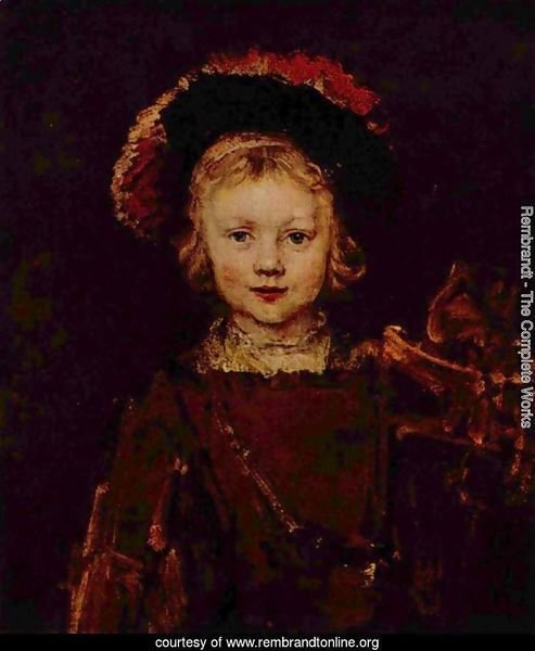 Portrait of a boy (Titus, Rembrandt's son)