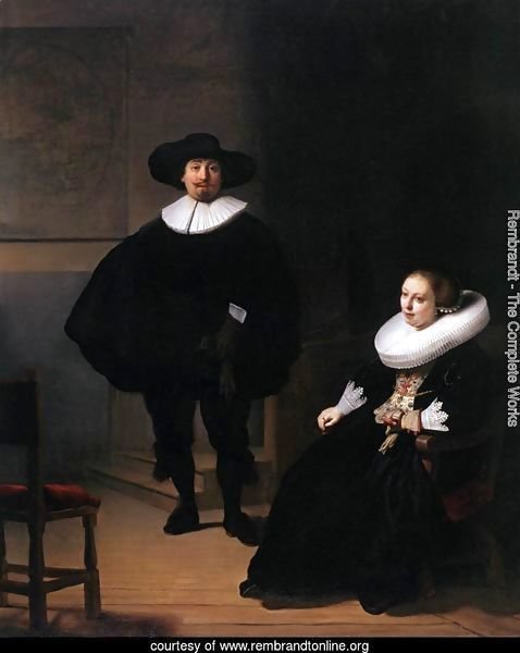 Jan Pietersz. Bruyningh, and His Wife Hillegont Pietersdr. Moutmaker