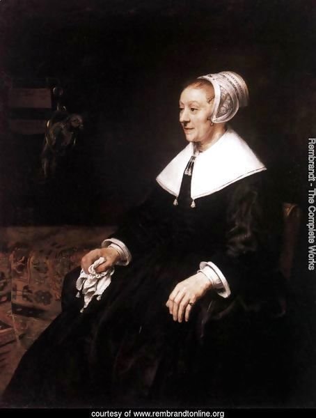 Portrait of Catharina Hooghsaet