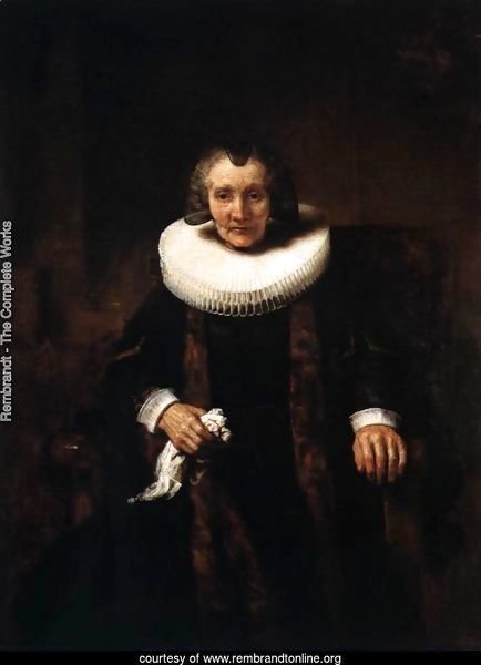 Portrait of Marguerite de Geer, Wife of Jacob Trip