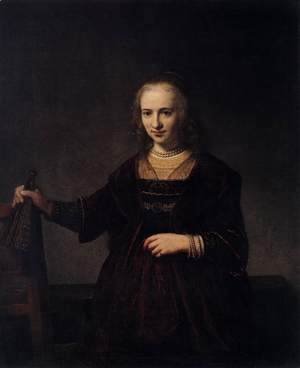Rembrandt - Portrait of a Woman 3