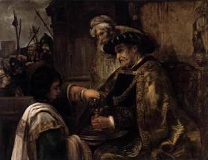 Rembrandt - Pilate Washing His Hands
