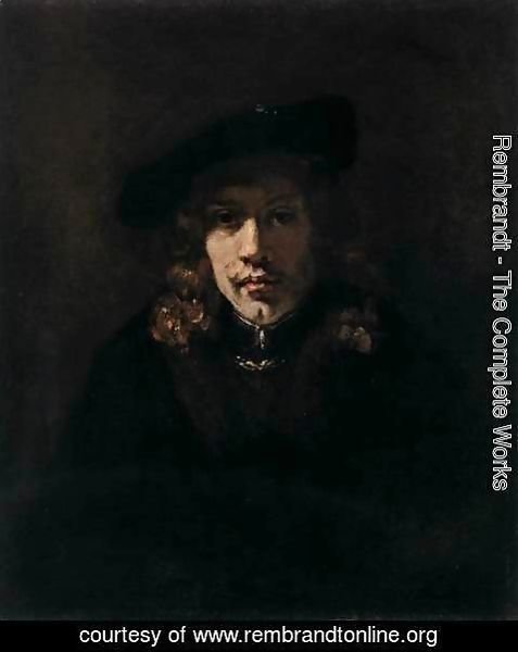 Rembrandt - Man in a Beret